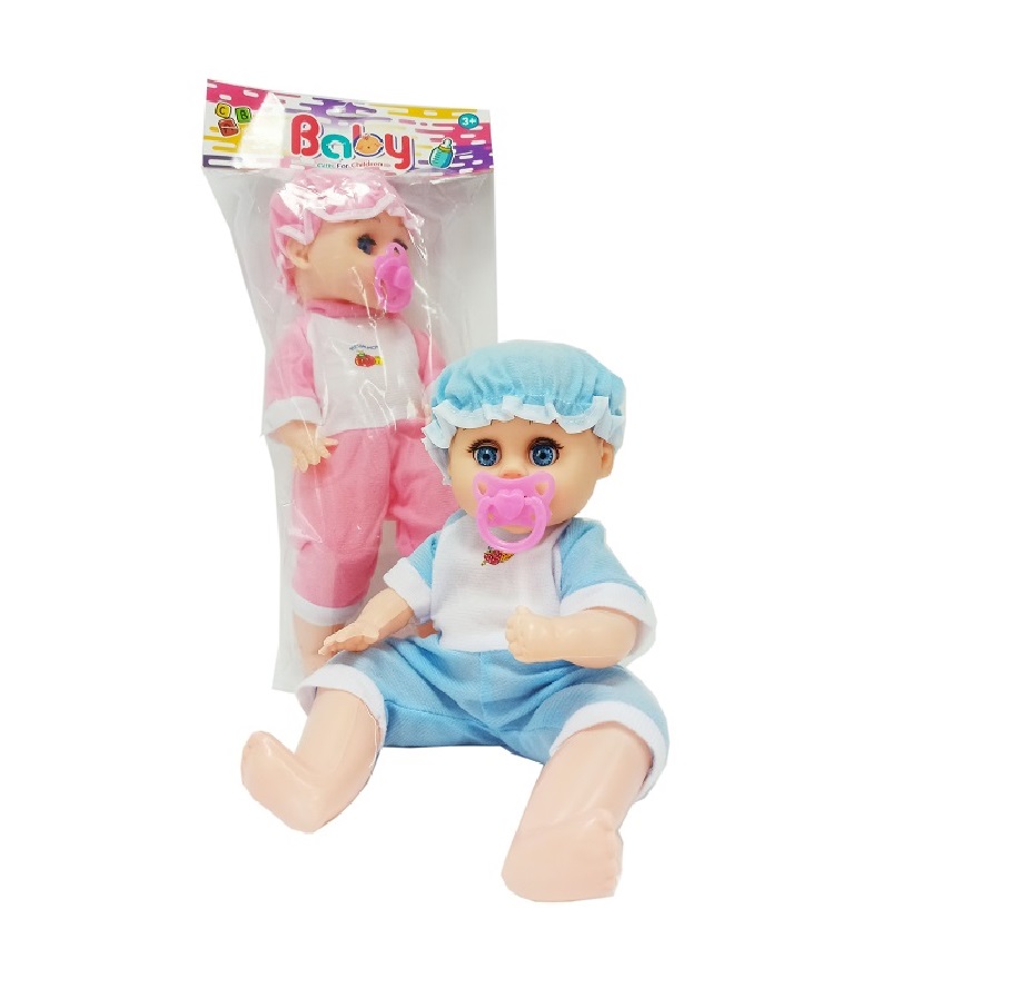 Кукла с соской и звуковыми эффектами 33 см