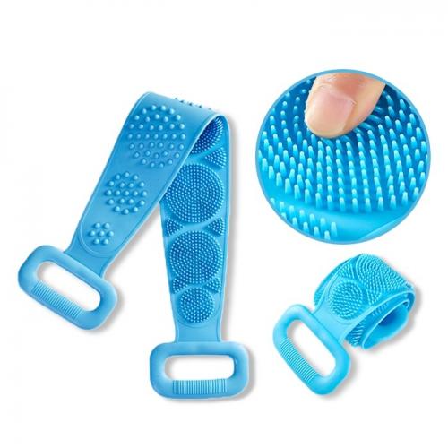 Силиконовая гелевая массажная щетка Silica Gel Bath Brush