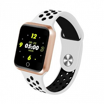 Умные часы Smart Watch с пульсометром  S226 белые