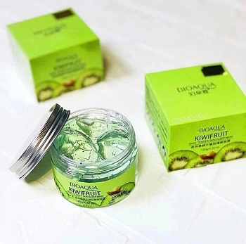 Несмываемая ночная маска для лица с киви и улиточным фильтратом Bioaqua Kiwifruit