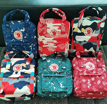 Рюкзак Fjallraven Kanken разноцветный