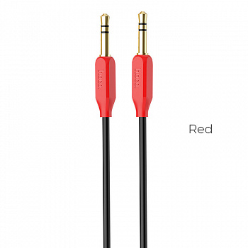 Кабель Hoco UPA11, 3.5 AUX mini jack 3.5 mm, красный