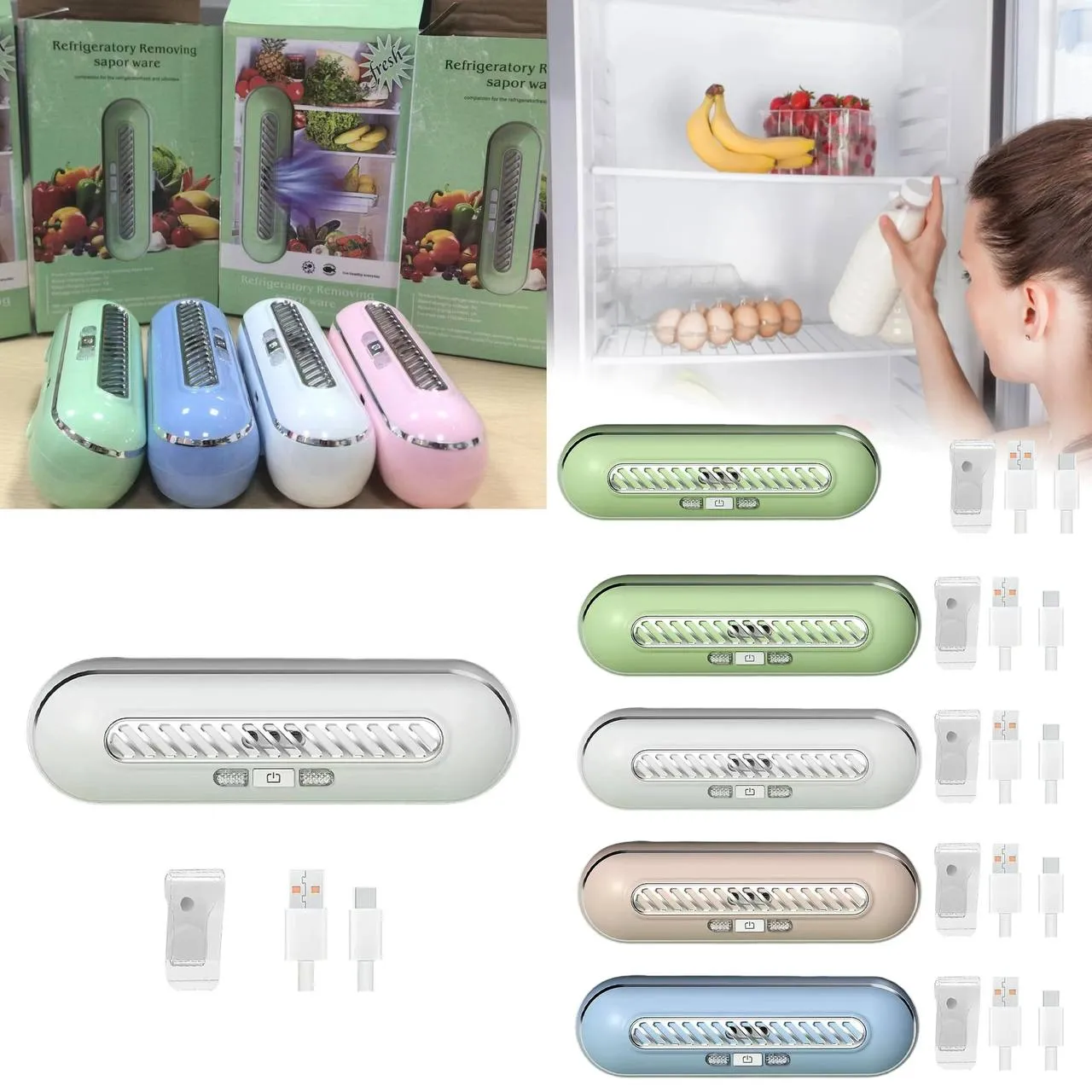 Устройство для удаления запахов в холодильнике и сохранения свежести Refrigeratory Removing Sapir Ware