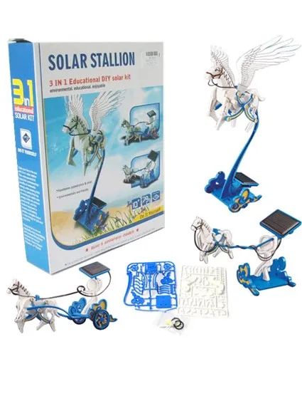 Конструктор Solar Stallion 3 в 1 на солнечной батарее
