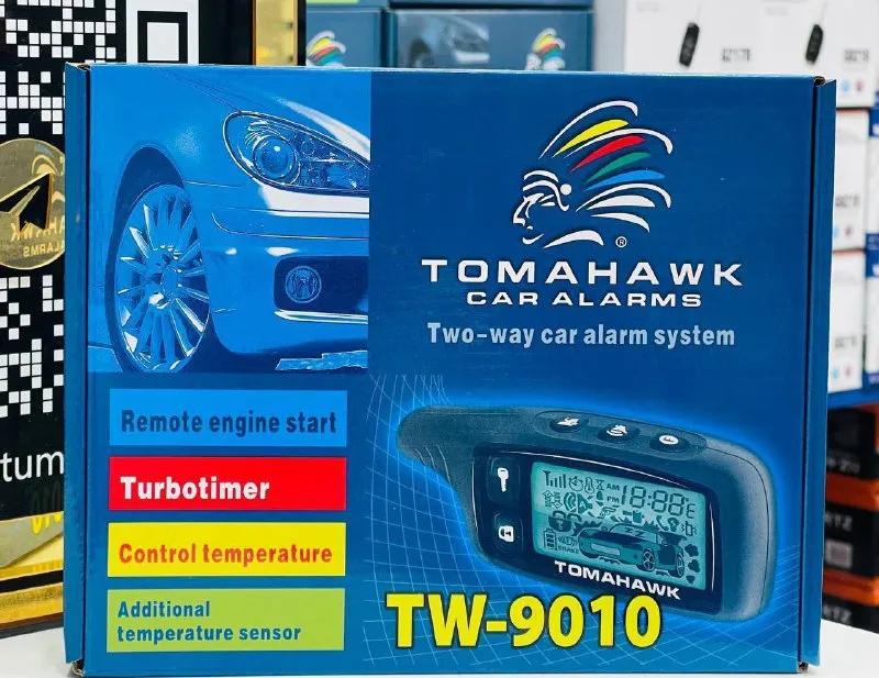 Автосигнализация с автозапуском TOMAHAWK TW-9010