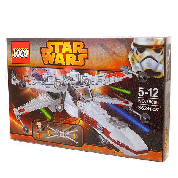 Конструктор звездный войны Истребитель X-wing