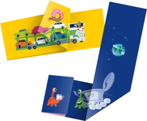 Сгибалки Транспорт, 4-5 лет