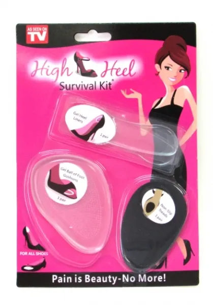 Набор для ношения обуви на каблуках High Heel Survival Kit