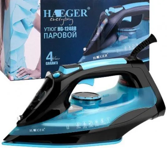 Паровой утюг Haeger HG-1248B