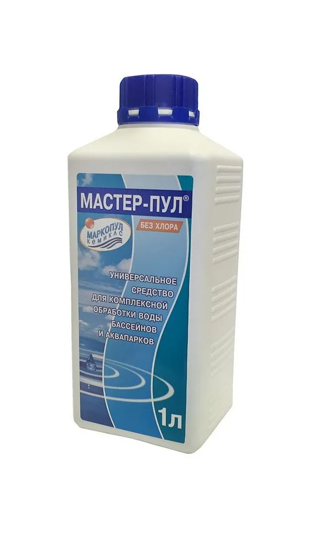 Универсальное средство Мастер Пул для комплексной обработки воды