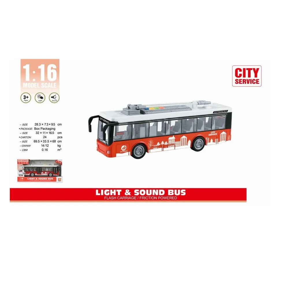 WY911A Инерционный тролейбус,свет.звук.32*11*16,5