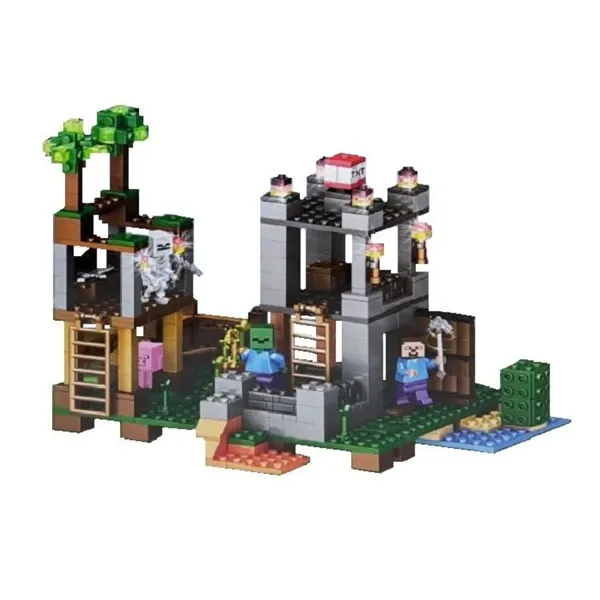 Конструктор PRCK My World Крепость 472 детали